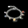 Boho Bracelet Freshwater Pearls Silver & Multicolour | COEUR DE LION Outlet