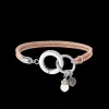 Boho Unity Bracelet Leather Nude | COEUR DE LION Clearance