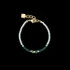 Bracelet Amulet Glamorous Green Gold | COEUR DE LION Cheap