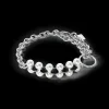 Bracelet Choker Mysterious Silver-Black | COEUR DE LION Best Sale