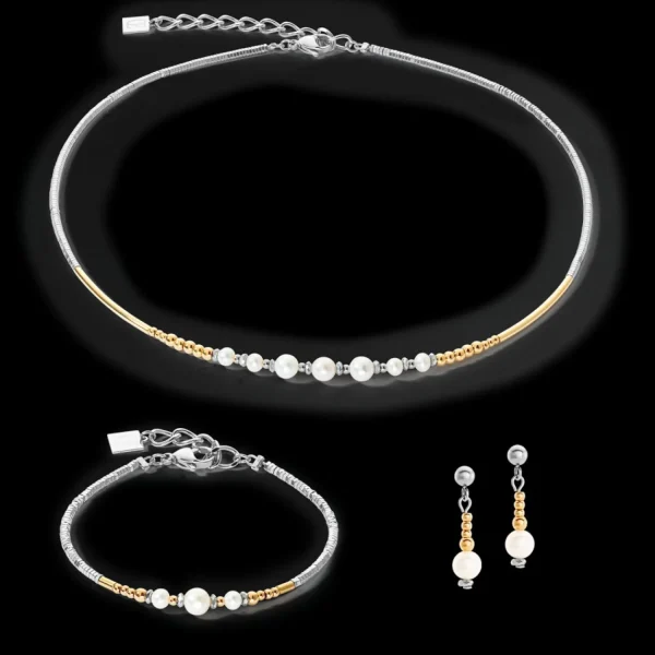 Bracelet Classic Princess Freshwater Pearls Bicolour | COEUR DE LION New
