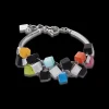 Bracelet Crystals & Onyx Multicolour Black | COEUR DE LION Best Sale