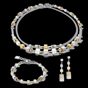 Bracelet Geocube® Multitask 4-In-1 Gold-Silver | COEUR DE LION New