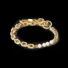 Bracelet Shape Shifter Freshwater Pearls Gold | COEUR DE LION New