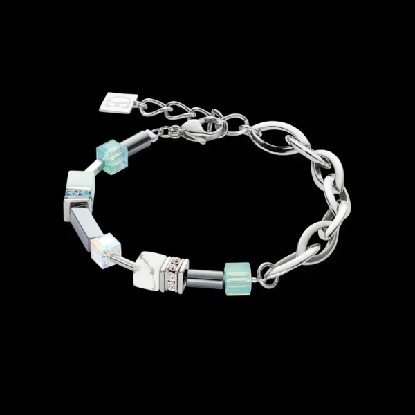 Bracelet Shape-Mix Multiwear Mint Green | COEUR DE LION Best