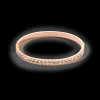 Bracelet Stainless Steel & Crystals Rose Gold Crystal 17 | COEUR DE LION Best Sale