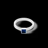 Brilliant Square Small Ring Silver Montana | COEUR DE LION Store