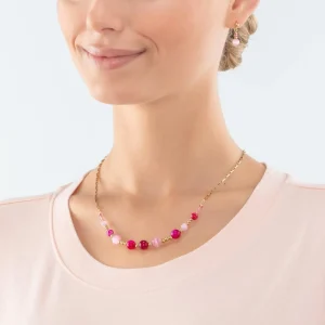 Candy Spheres Necklace Pink | COEUR DE LION Cheap