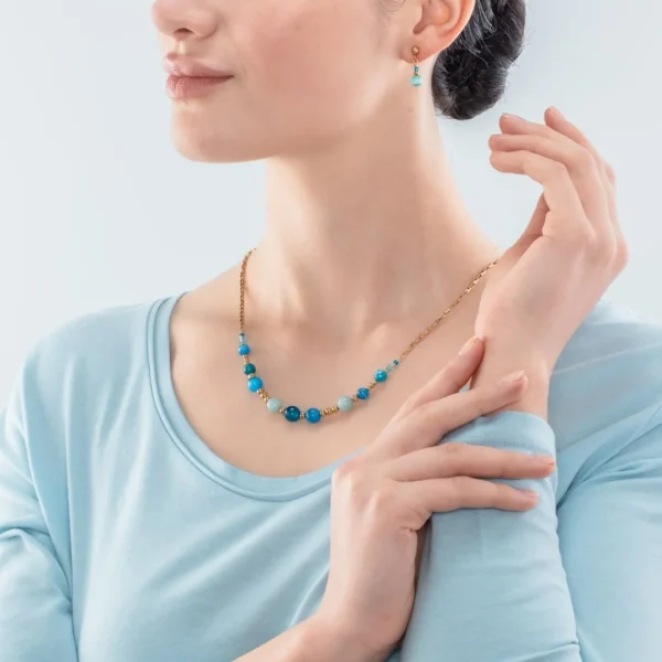 Candy Spheres Necklace Turquoise | COEUR DE LION Sale