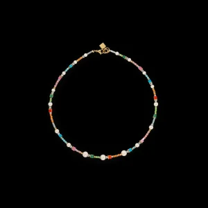 Classic Layer Necklace Gold Multicolour | COEUR DE LION Discount