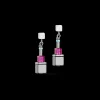 Cube Story Colour Couple Earrings Hematite Rainbow | COEUR DE LION Best