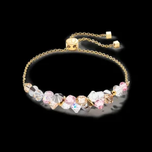 Dancing Crystals Bracelet Gold Light Rose | COEUR DE LION Flash Sale