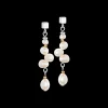 Dancing Freshwater Pearls Earrings Bicolor | COEUR DE LION Cheap