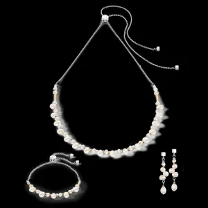 Dancing Freshwater Pearls Necklace Bicolor | COEUR DE LION Best Sale