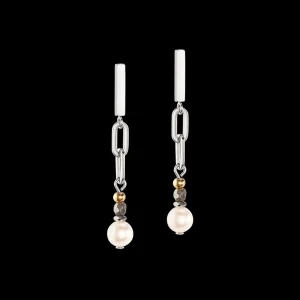 Earrings Classic Layer Silver-Grey | COEUR DE LION Discount