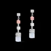 Earrings Geocube® Multitask Summer Multi Pastel-Silver | COEUR DE LION Outlet