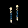 Earrings Little Twinkle Gold-Dark Blue | COEUR DE LION Store