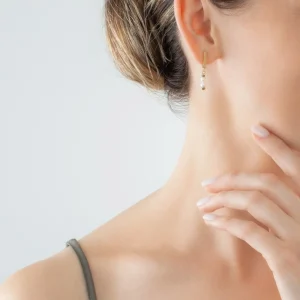 Earrings Shape Shifter Freshwater Pearls Gold | COEUR DE LION Store