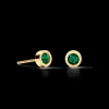 Earrings Sparkling Dots Gold-Dark Green | COEUR DE LION Sale