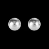 Earrings Stainless Steel Ball Small Silver | COEUR DE LION New