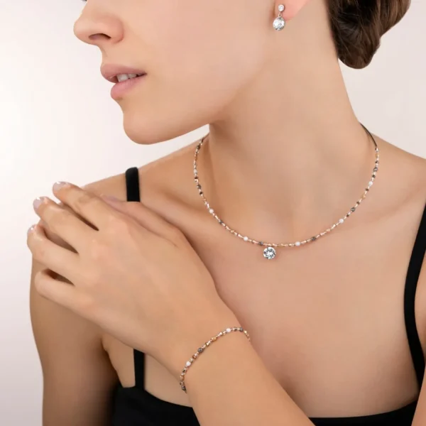 Earrings Swarovski® Crystals & Stainless Steel Multicolour Nature | COEUR DE LION New