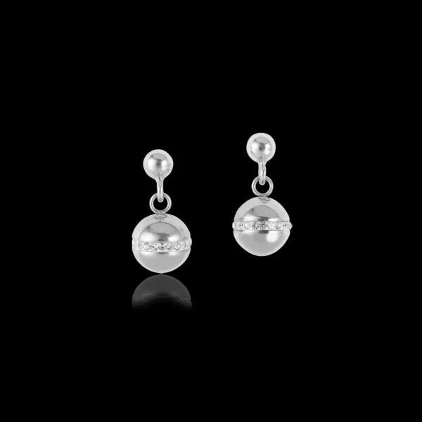 Earrings Twistedpearls Stainless Steel Silver | COEUR DE LION Sale