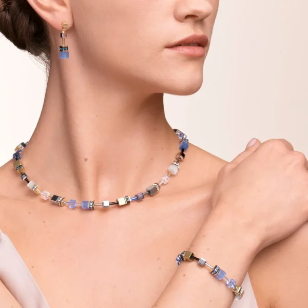 Geocube® Bracelet Blue-Gold | COEUR DE LION Hot