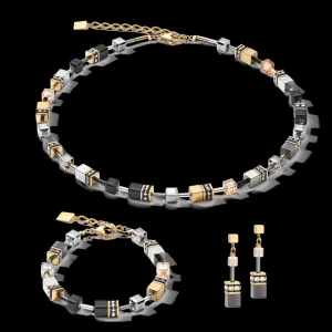 Geocube® Bracelet Grey-Gold | COEUR DE LION Cheap