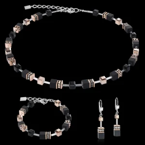 Geocube® Bracelet Onyx Black-Rose Gold | COEUR DE LION Outlet