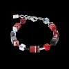 Geocube® Bracelet Red-Haematite | COEUR DE LION Hot