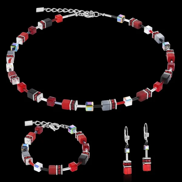 Geocube® Bracelet Red-Haematite | COEUR DE LION Hot