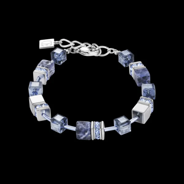 Geocube® Bracelet Sodalite & Haematite Blue | COEUR DE LION Discount