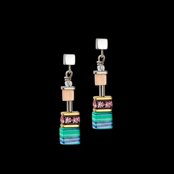 Geocube® Candy Earrings Multicolour Spring | COEUR DE LION Cheap