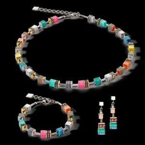 Geocube® Candy Earrings Multicolour Spring | COEUR DE LION Cheap