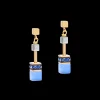 Geocube® Earrings Blue-Gold | COEUR DE LION Clearance