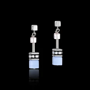 Geocube® Earrings Blue-Rose | COEUR DE LION Best