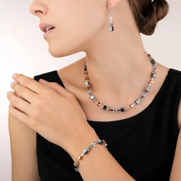 Geocube® Earrings Ice Blue | COEUR DE LION Shop