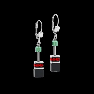 Geocube® Earrings Onyx Multicolour Pop Art | COEUR DE LION Discount