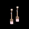 Geocube® Iconic Chain Earrings Pale Blue Pink | COEUR DE LION Store