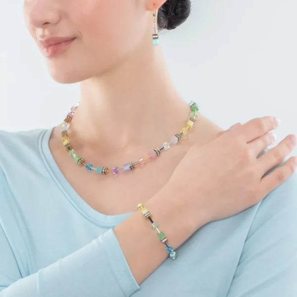 Geocube® Iconic Gentle Multicolour Necklace | COEUR DE LION Flash Sale
