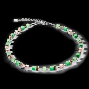 Geocube® Iconic Monochrome Necklace Green | COEUR DE LION Discount