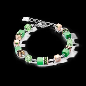 Geocube® Iconic Monochrome Bracelet Green | COEUR DE LION New