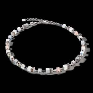 Geocube® Iconic Monochrome Necklace Peach | COEUR DE LION Cheap