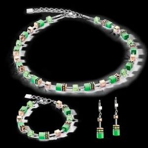 Geocube® Iconic Monochrome Necklace Green | COEUR DE LION Discount