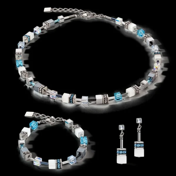 Geocube® Iconic Monochrome Bracelet Aqua | COEUR DE LION Store