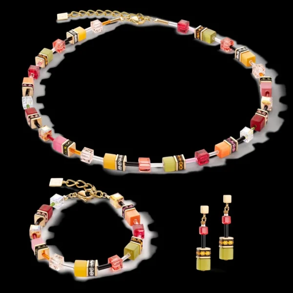 Geocube® Iconic Multicolour Indian Summer Earrings | COEUR DE LION Store