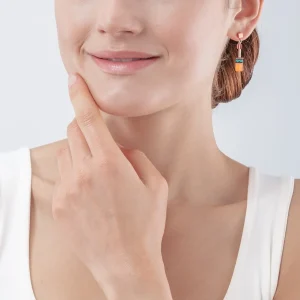 Geocube® Iconic Multicolour Expressive Earrings | COEUR DE LION Shop