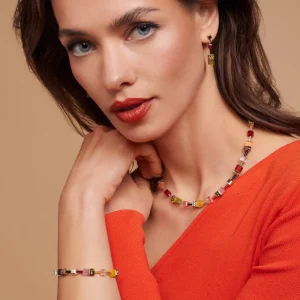 Geocube® Iconic Multicolour Indian Summer Necklace | COEUR DE LION Sale