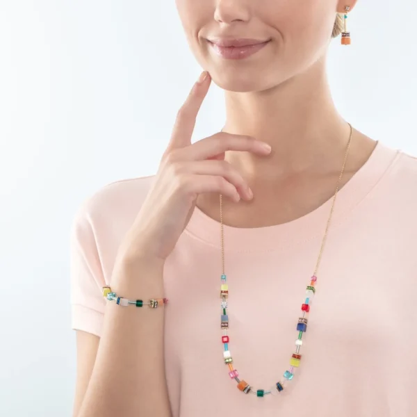 Geocube® Iconic Nature Chain Necklace Dopamine | COEUR DE LION Discount
