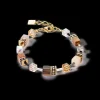 Geocube® Iconic Precious Bracelet Brown | COEUR DE LION Store